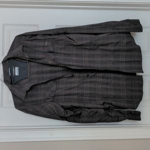 Columbia Omni-Shade button flannel, M, Brown